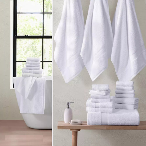 6 Piece 800GSM Towel Bale- 100% Cotton Towelsworld